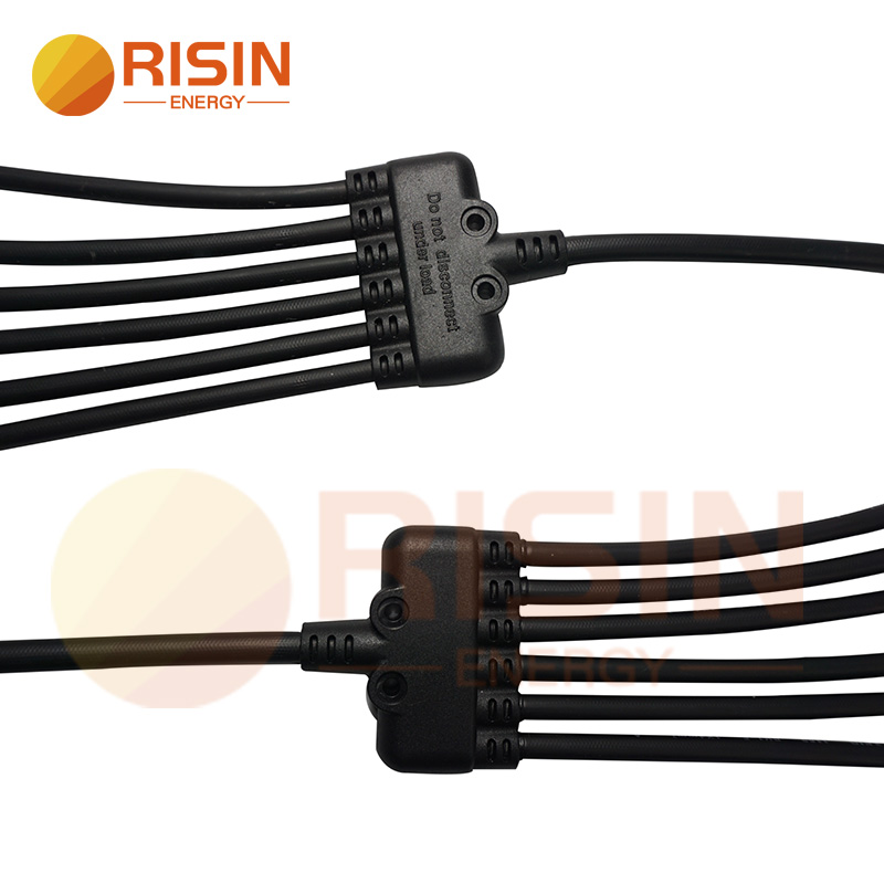 China 2to1 MC4 Y Connector Connecting Solar Panels in parallel or series  factory and suppliers