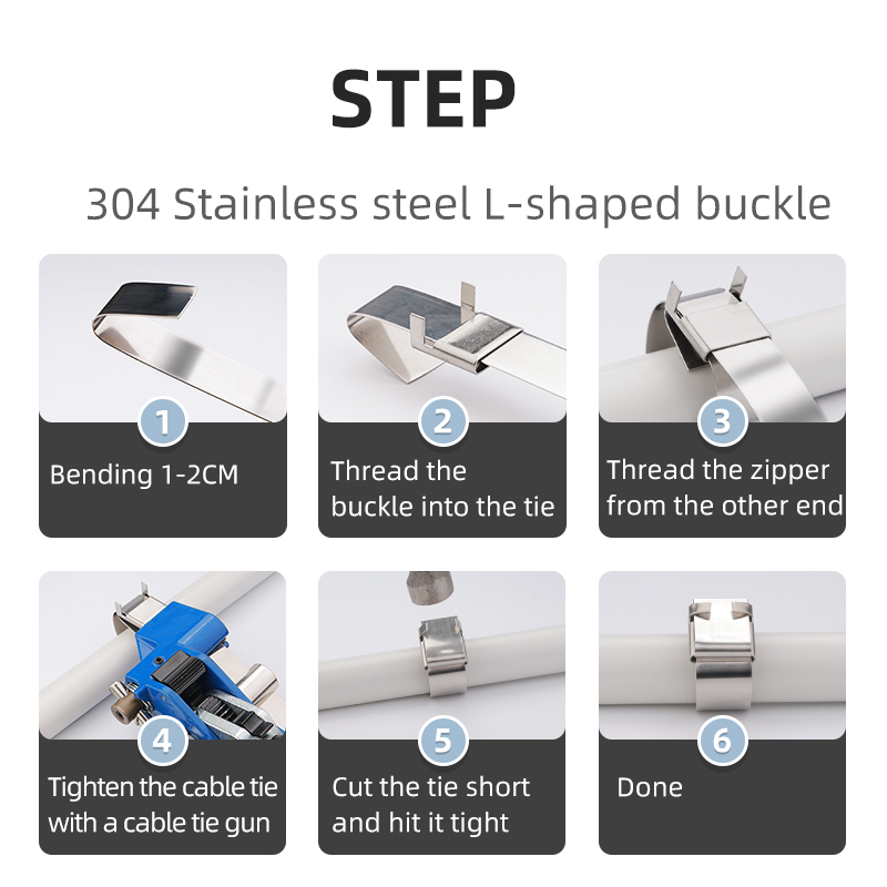 304 Stainless Steel Band Ss Band Band-It Bandit Banding Strap - China Pole  Line Hardware, Ties